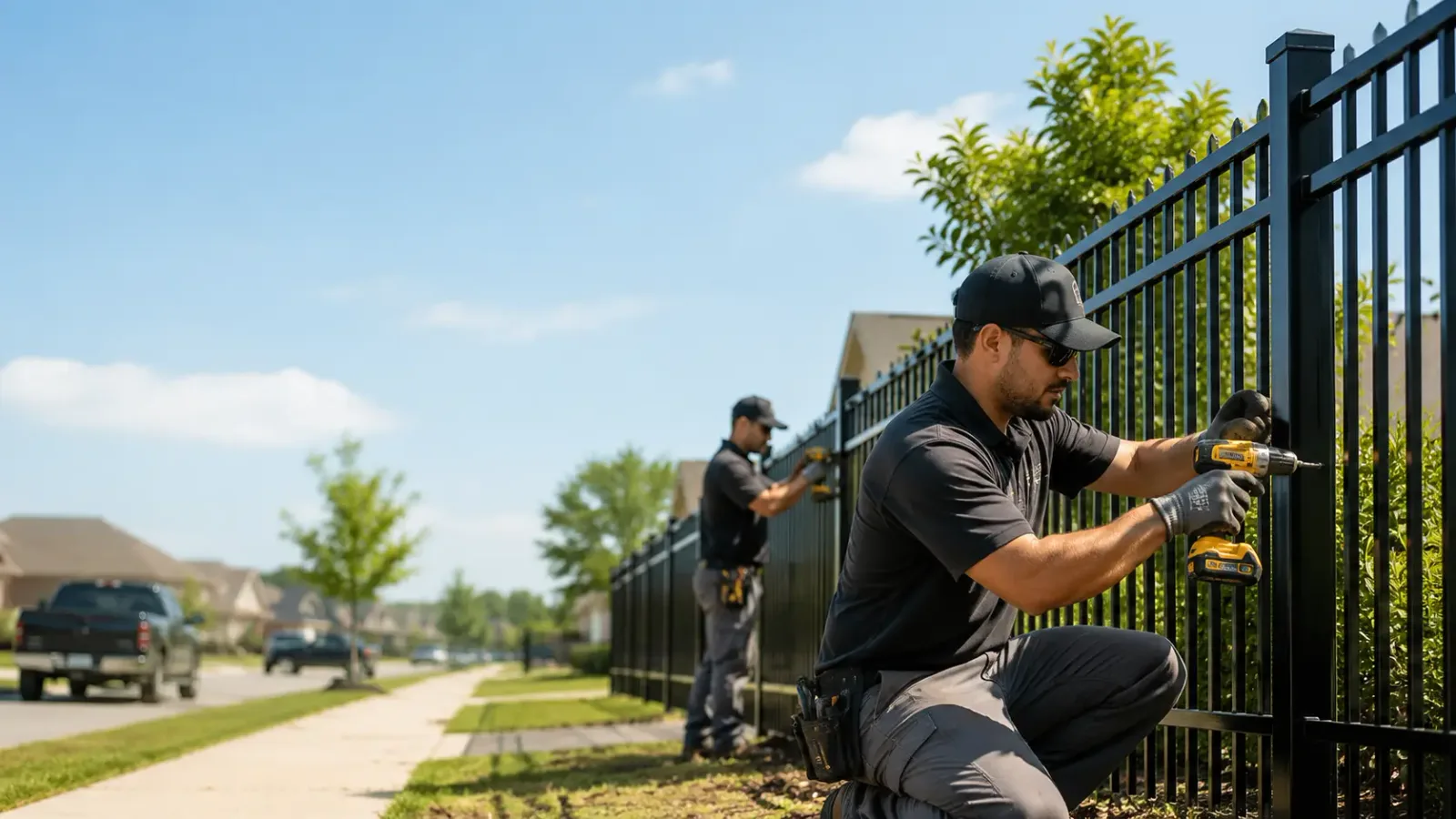 Metal Fence Installation in Seagraves, TX